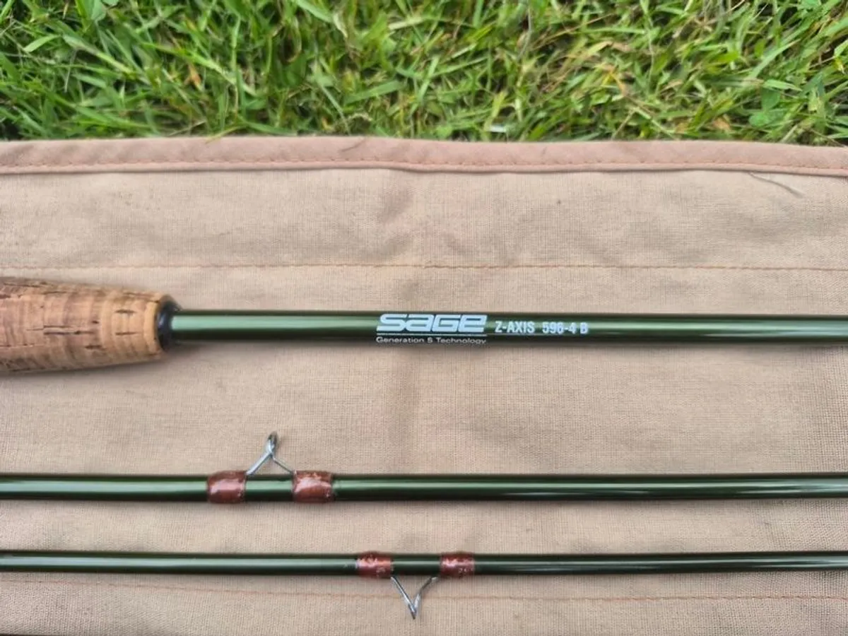 SAGE Z Axis fly rod, 9ft6" 5wt - Image 2