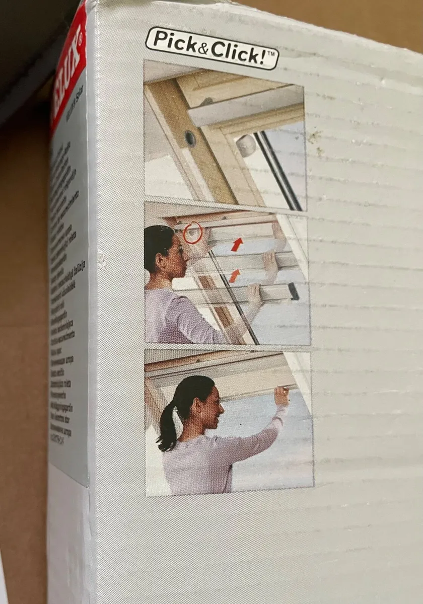 Velux window, flashing kit and blackout blind - Image 4