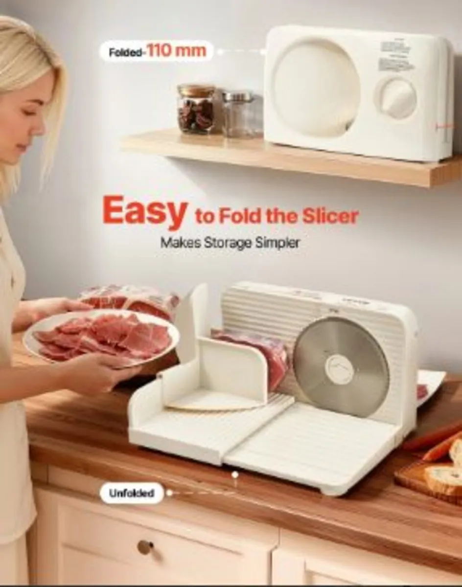 Meat Slicer, 180W - Image 2