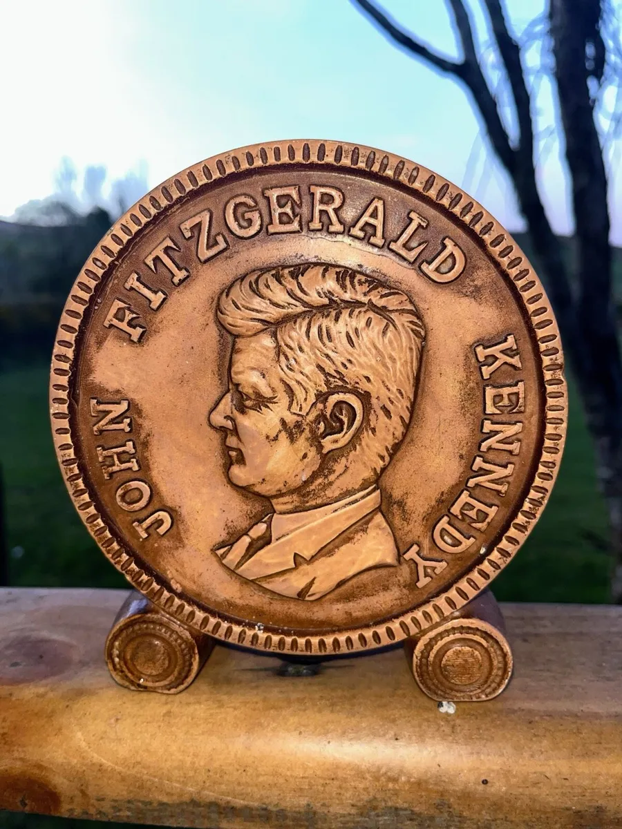 JFK Vintage commemorative money bank - Image 1