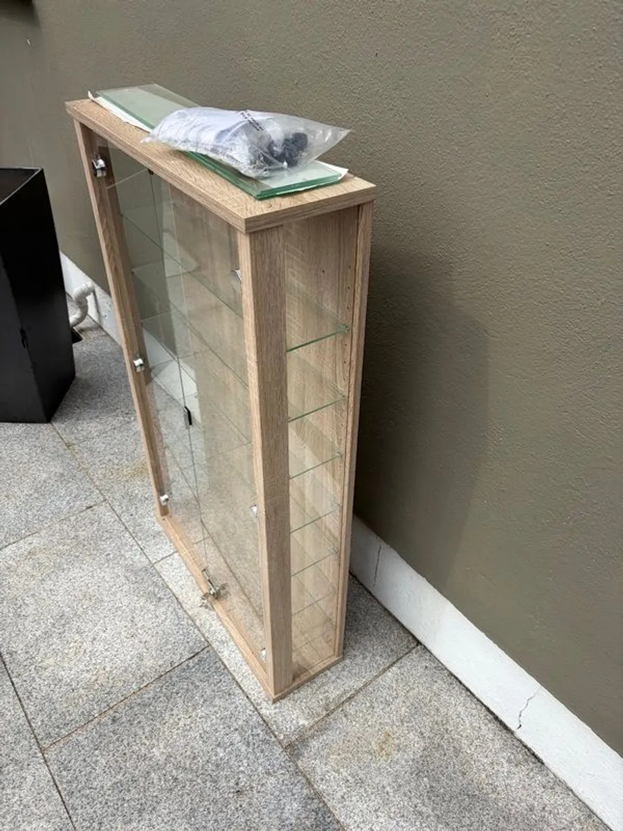 Glass & Wood Display Cabinet - Image 2