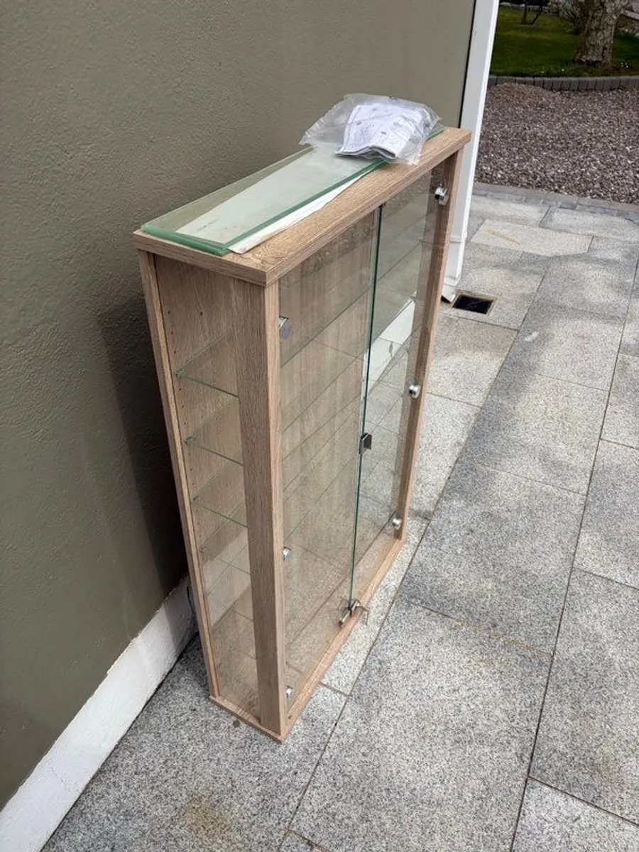 Glass & Wood Display Cabinet - Image 3