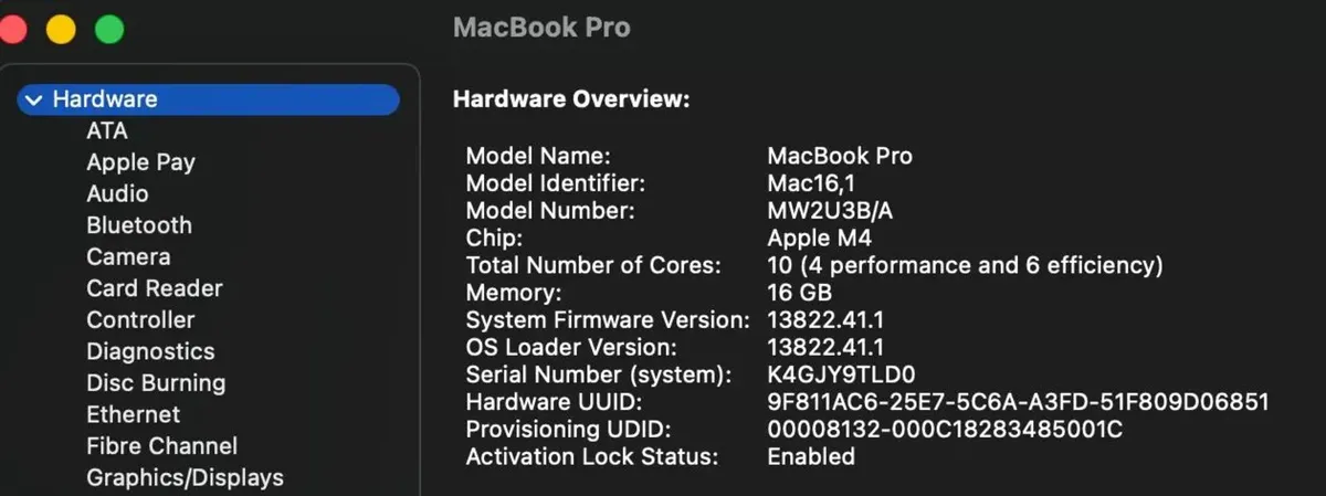 Macbook pro M4 2024 - Image 4