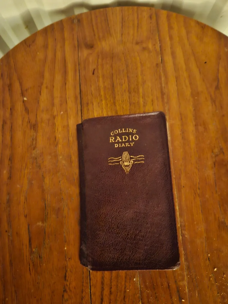 Vintage Collins Radio Diary - Image 1