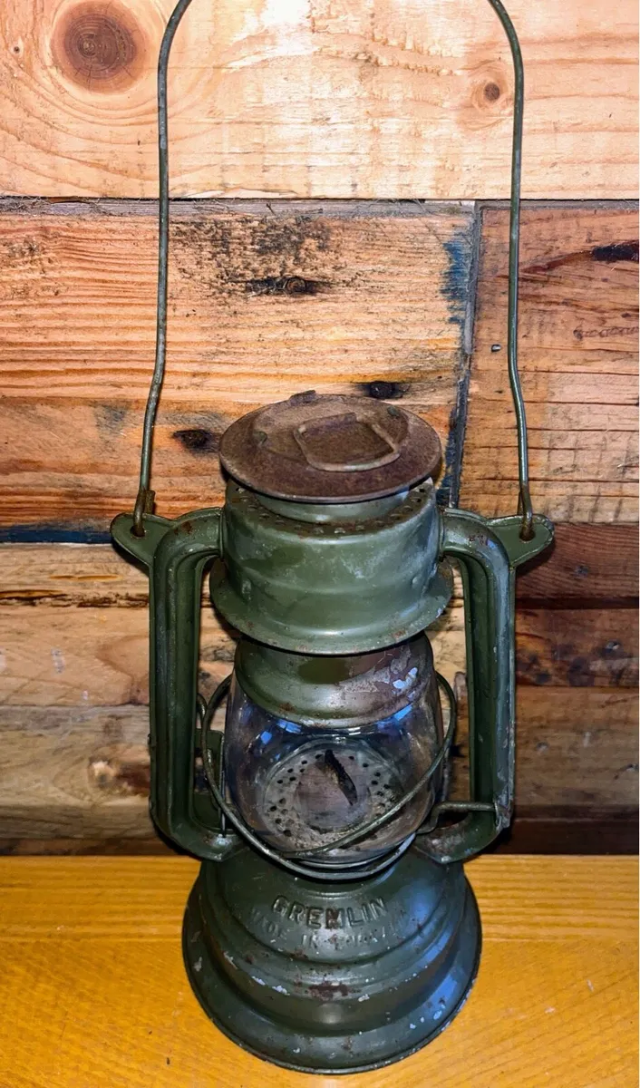 Vintage Gremlin mid century Lantern - Image 2