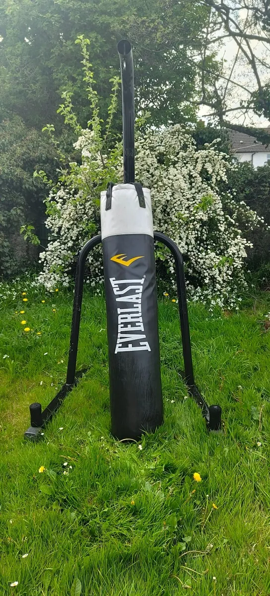 Boxing Bag and Stand - Image 1