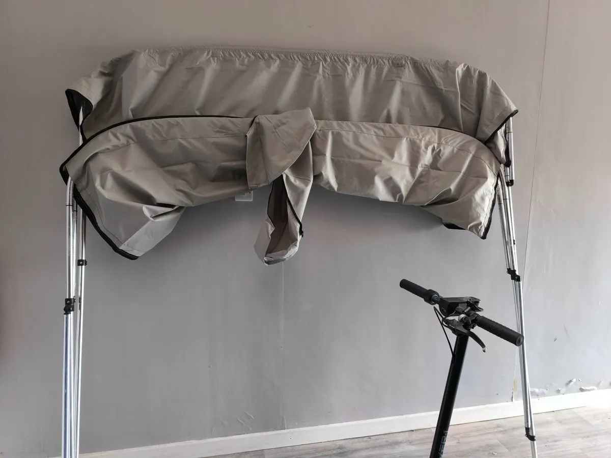 4 Bow Bimini Top Boat Cover - Image 3