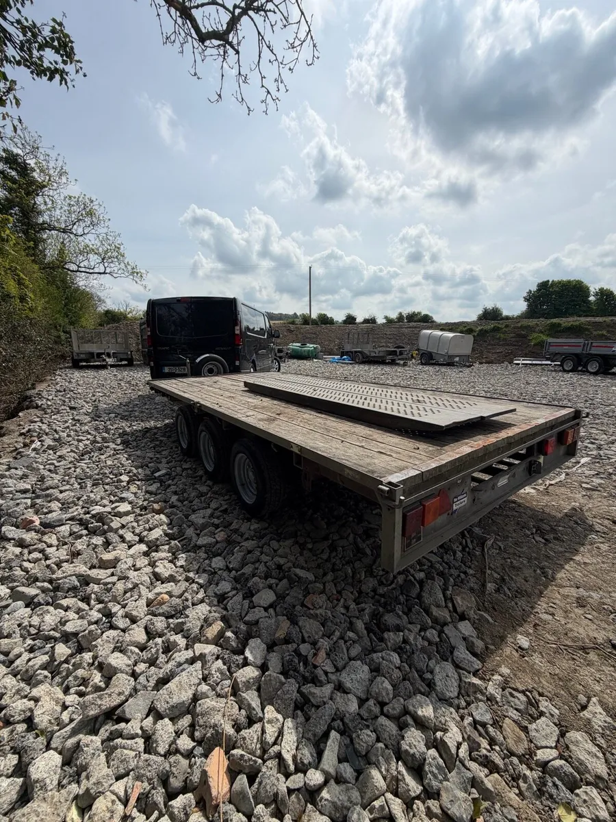 Ifor Williams 14x6,6 Tri Axle flatbed - Image 4