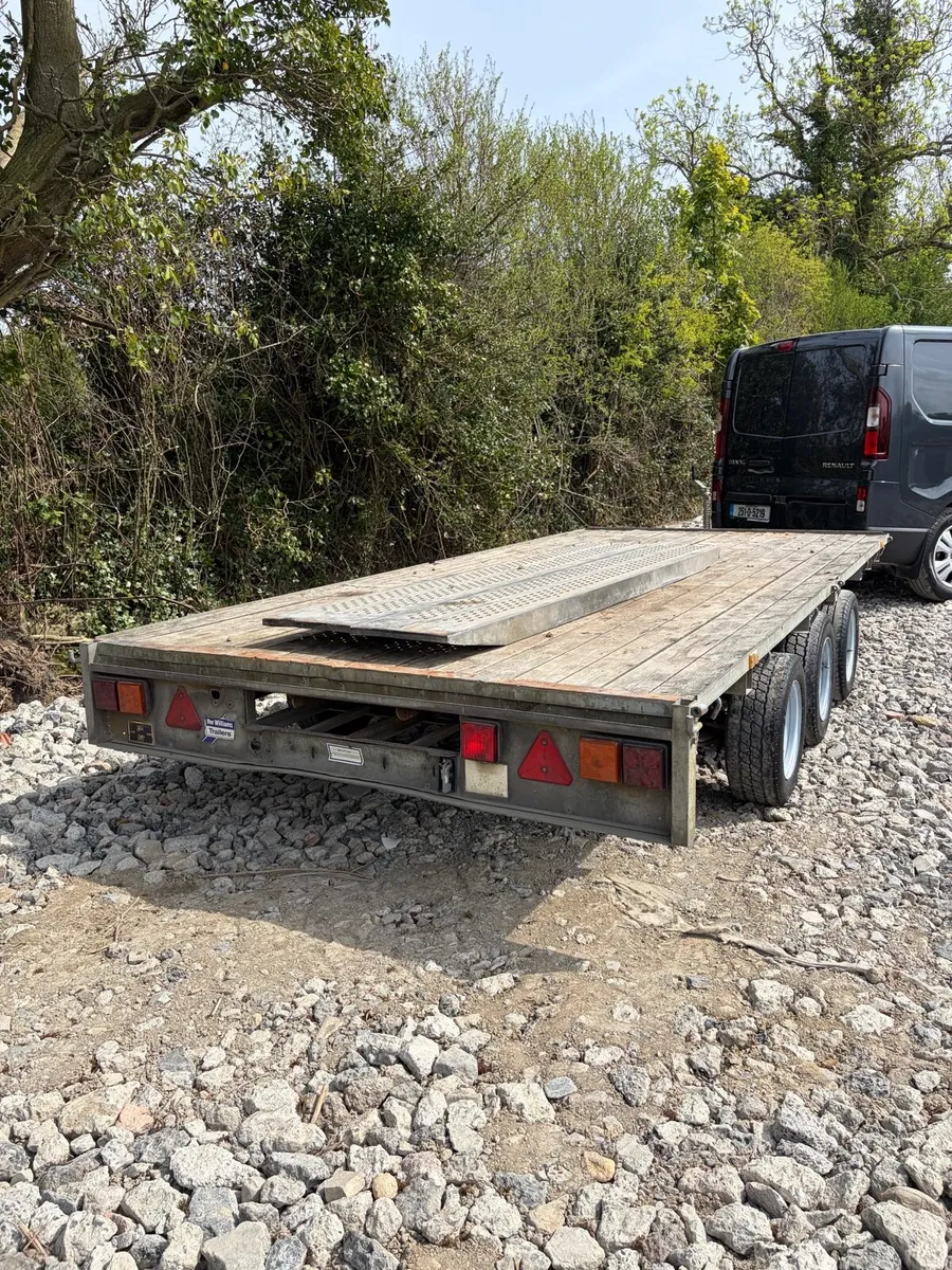 Ifor Williams 14x6,6 Tri Axle flatbed - Image 1