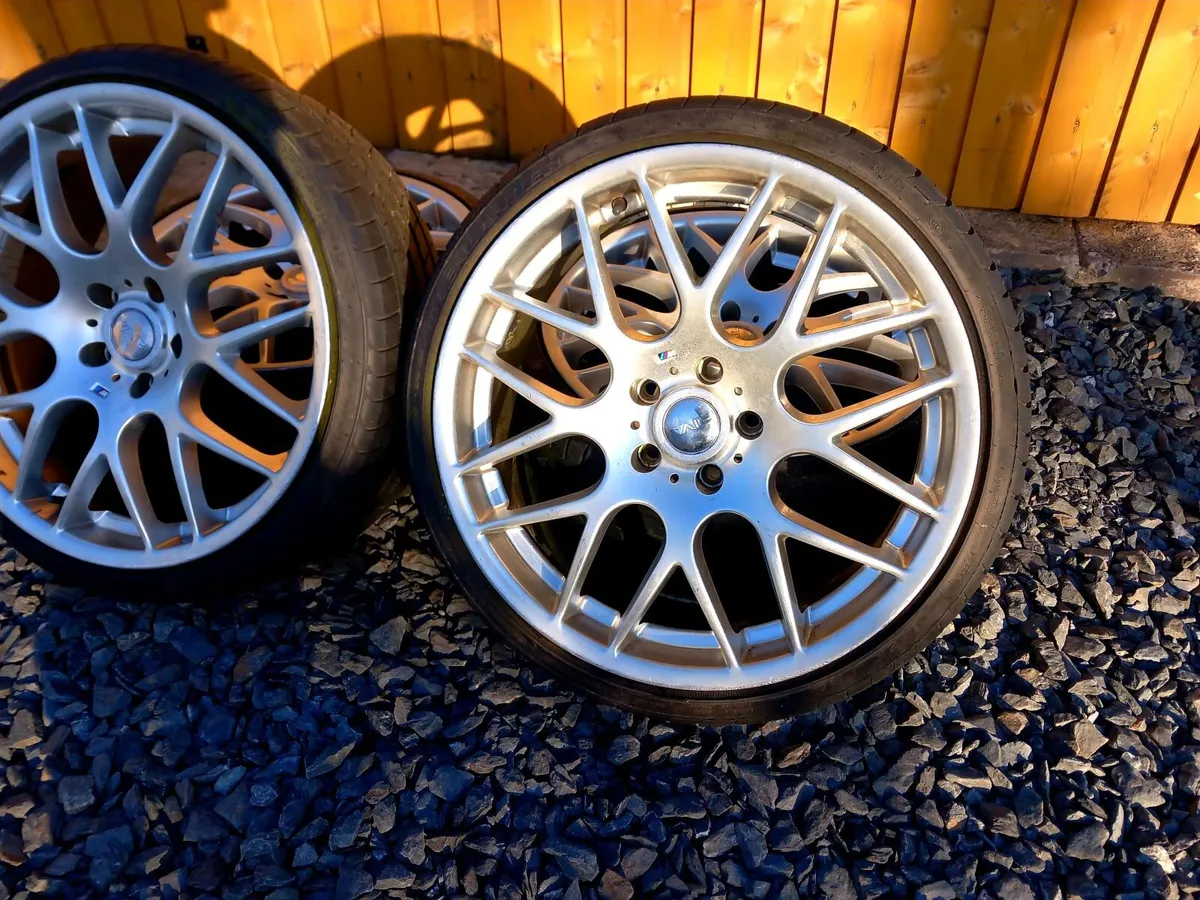 BMW 20inch 5x120 ( Tyres Like New ) - Image 2
