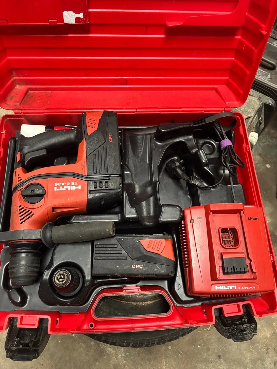 Hilti 36v hammer drill