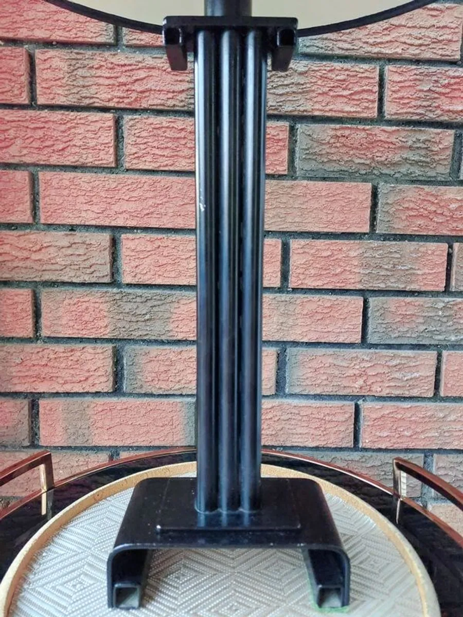 Al Frank Black Wrought Iron Table Lamp - Image 3