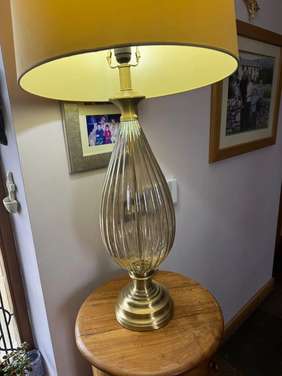 Glass Table Lamp - Image 3