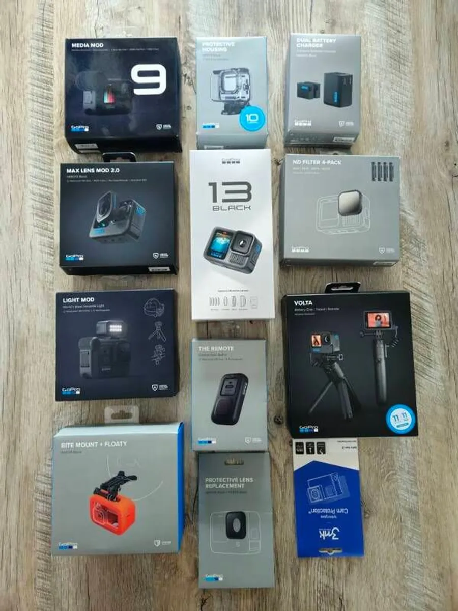 Go Pro Hero 13 Black Pro Bundle - Image 1