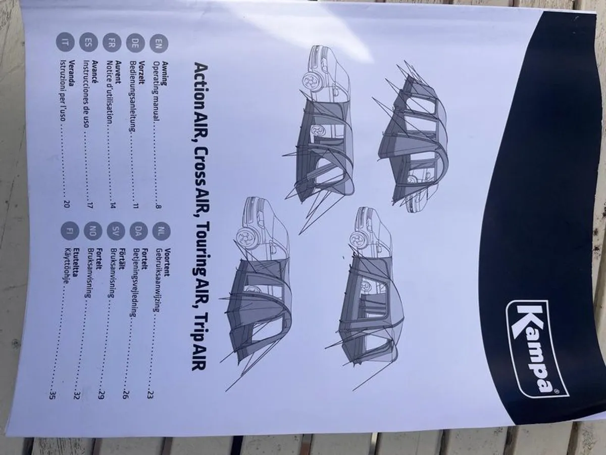 Kampa Drive Away Air Awning (Used once) - Image 3