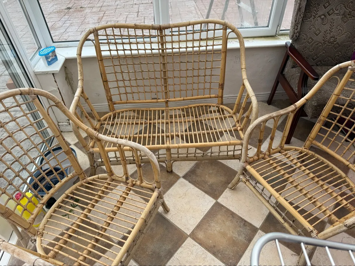 Bamboo chairs