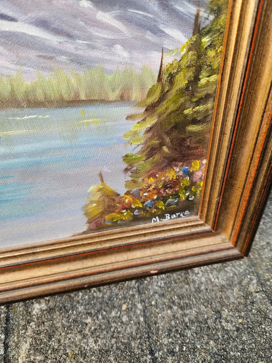 Picture Oil on Canvas - Image 2