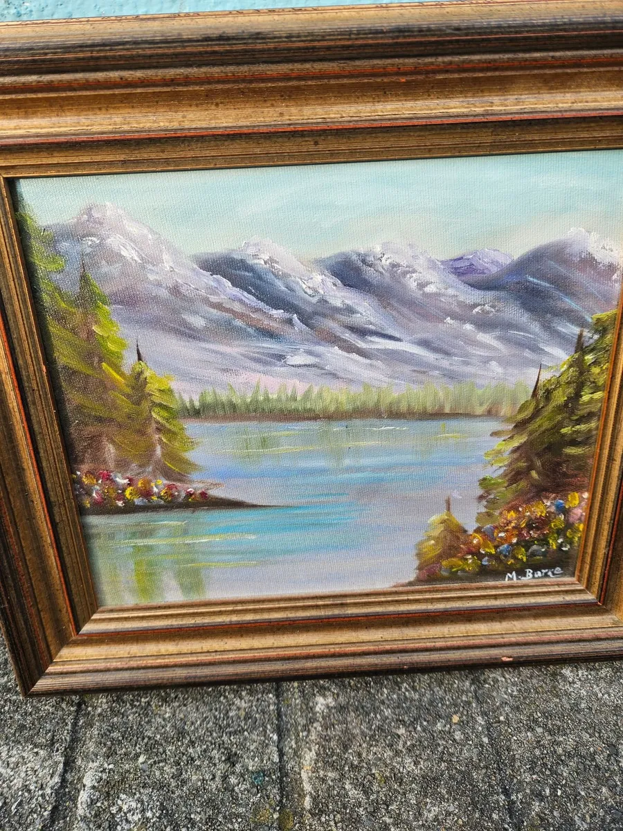 Picture Oil on Canvas - Image 3