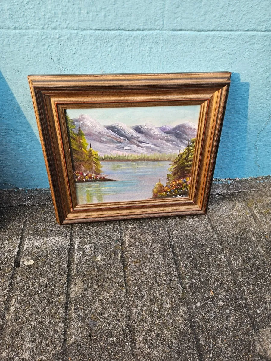 Picture Oil on Canvas - Image 1