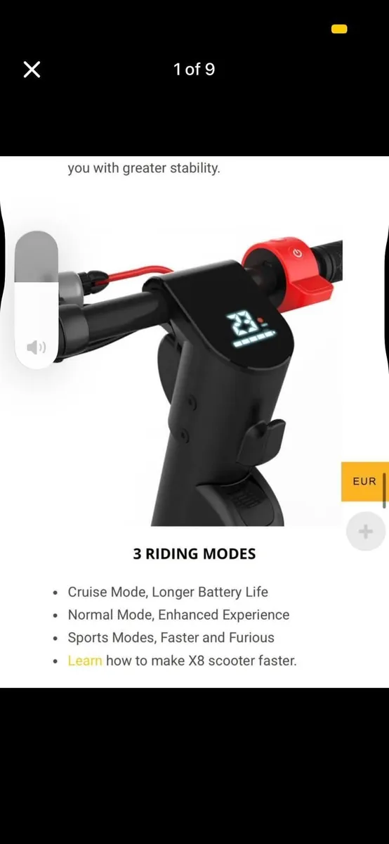 X8 electric scooter - Image 3