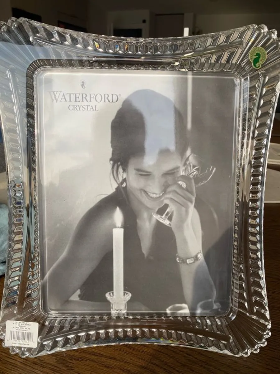 picture frame Waterford crystal - Image 1