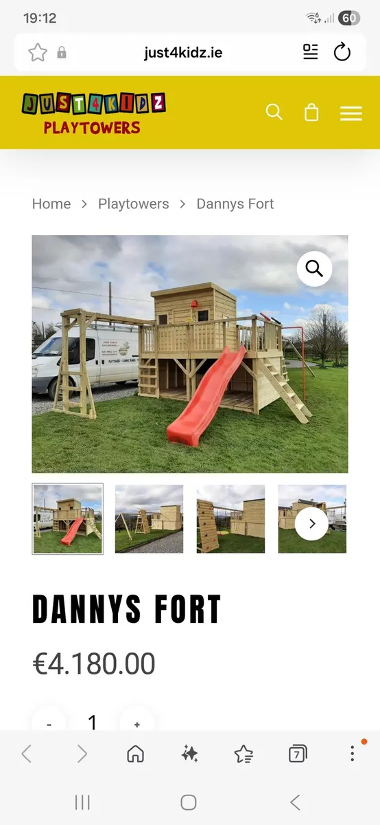 Kids Outdoor Playhouse - Image 4