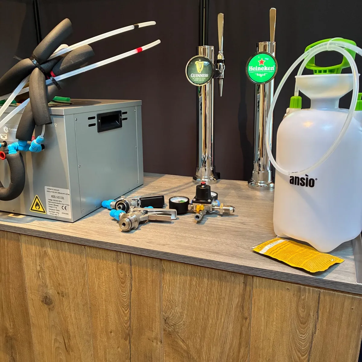 Complete (All New) Home Bar System with 2 x Fonts - Image 2