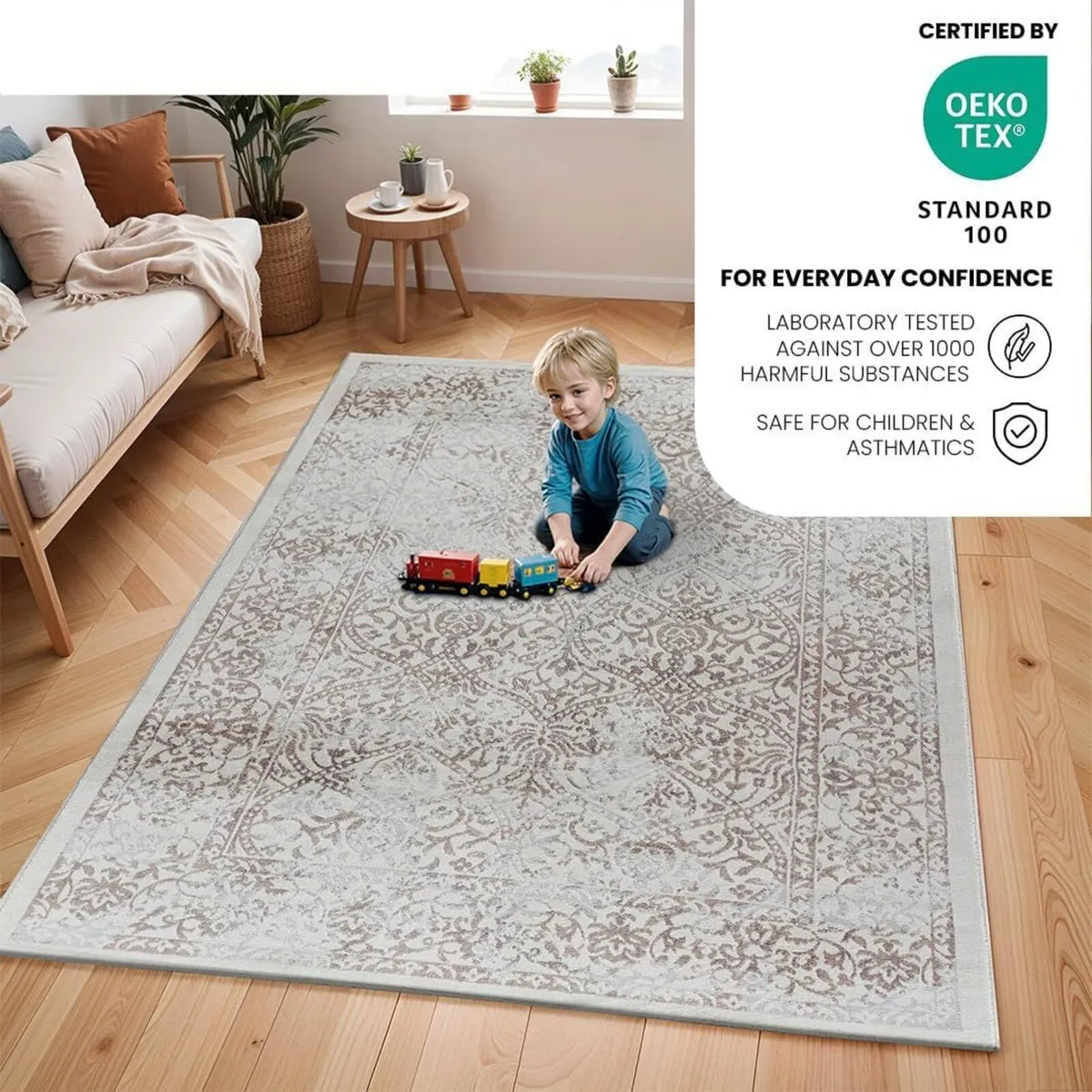 Hazel Faro Vintage- Living Room 160x216 cm - Image 3