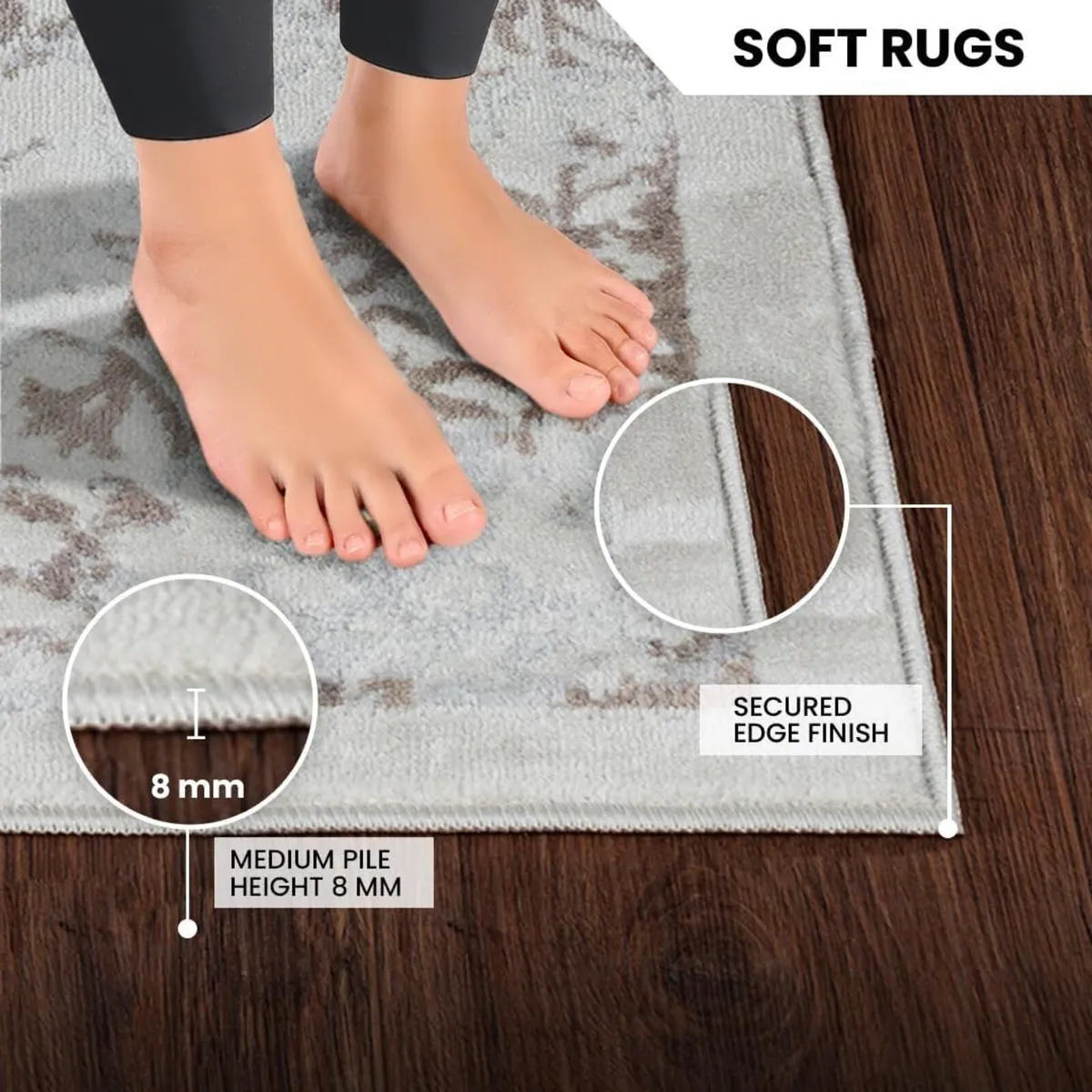 Hazel Faro Vintage- Living Room 160x216 cm - Image 4