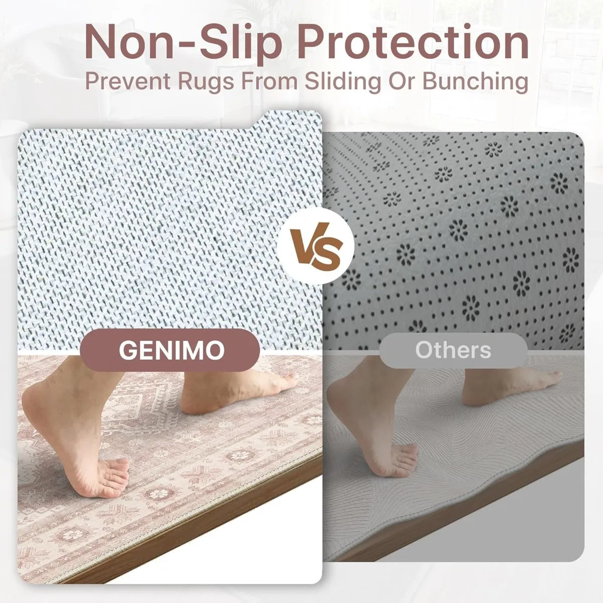 Rugs Living Room 200x290cm Extra Large Washable - Image 4