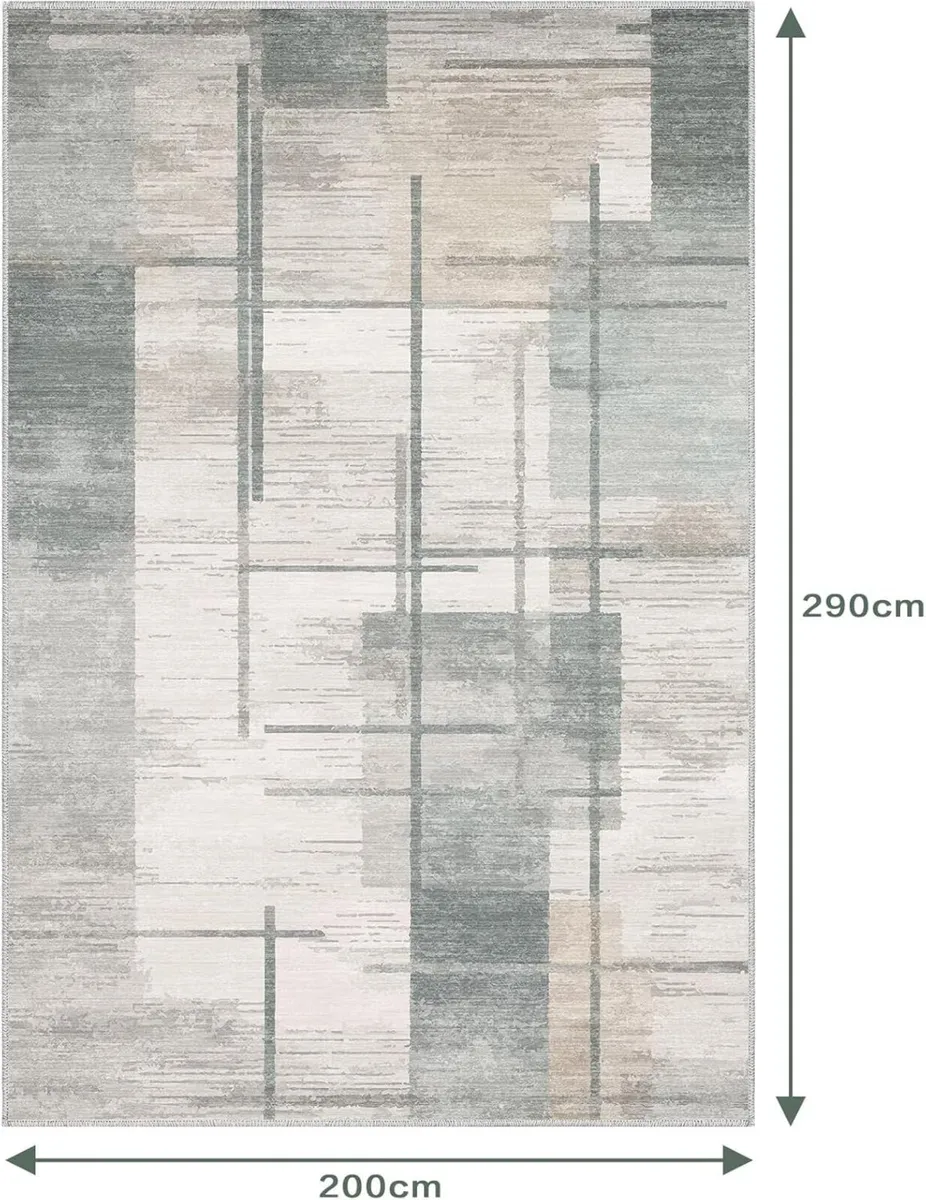 Washable Rugs Living Room 200x290cm - Image 2