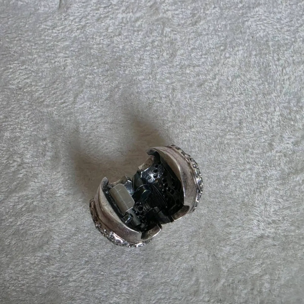 Pandora charm clip rose sparkly - Image 3