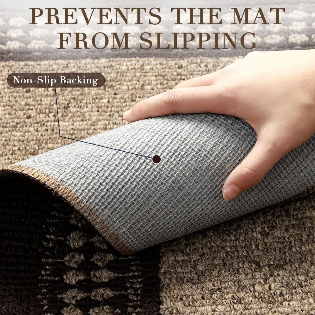 Doormat 90x150cm Indoor BackFront Door Mat Non - Image 4