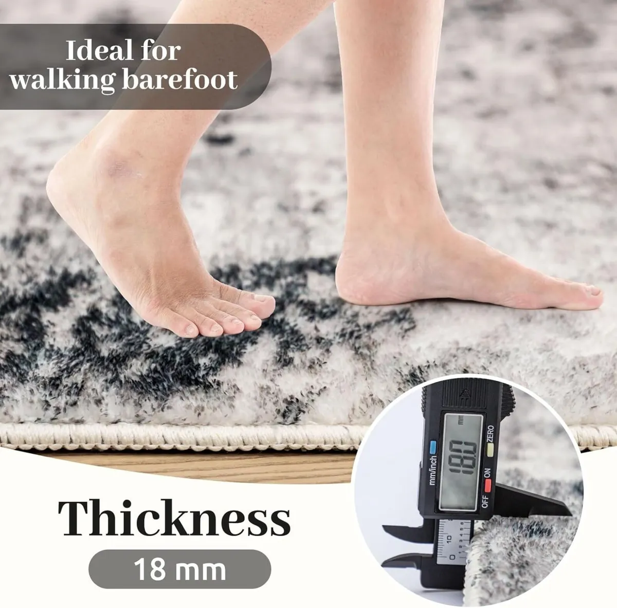 Rugs Living Room Modern Soft Bedroom Rug Large - Image 4