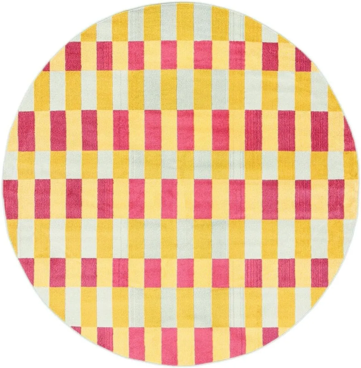 Flor Rug Modern carpets Ø 6′7″ ft (Ø 200 cm) - Image 1