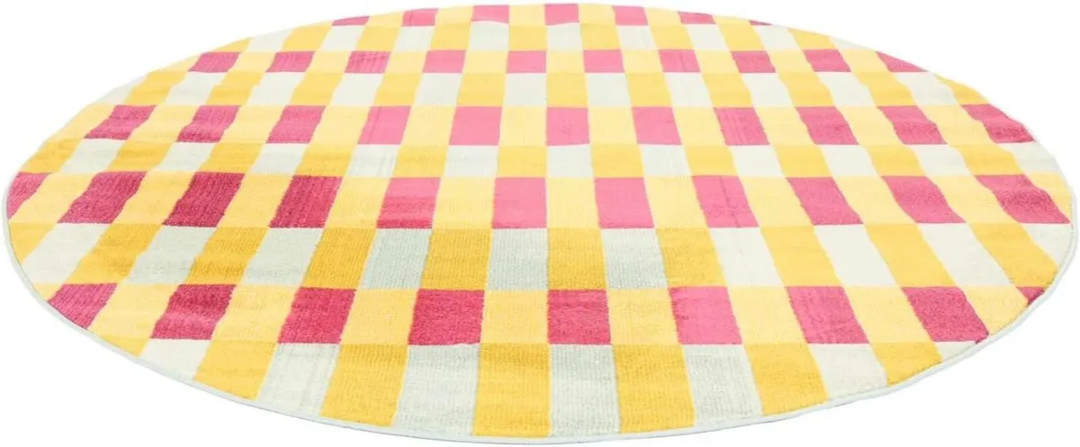 Flor Rug Modern carpets Ø 6′7″ ft (Ø 200 cm) - Image 2