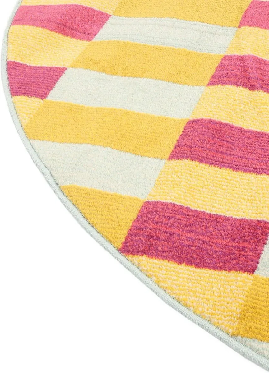 Flor Rug Modern carpets Ø 6′7″ ft (Ø 200 cm) - Image 4