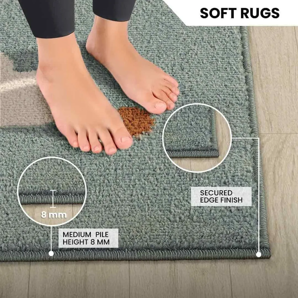 Monty Hot Air Balloon Kids Rug - Childrens Rugs - Image 4