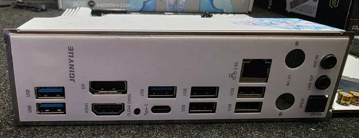 JGINYUE B650M Snow Dream + Ryzen 7 8700F CPU - Image 3