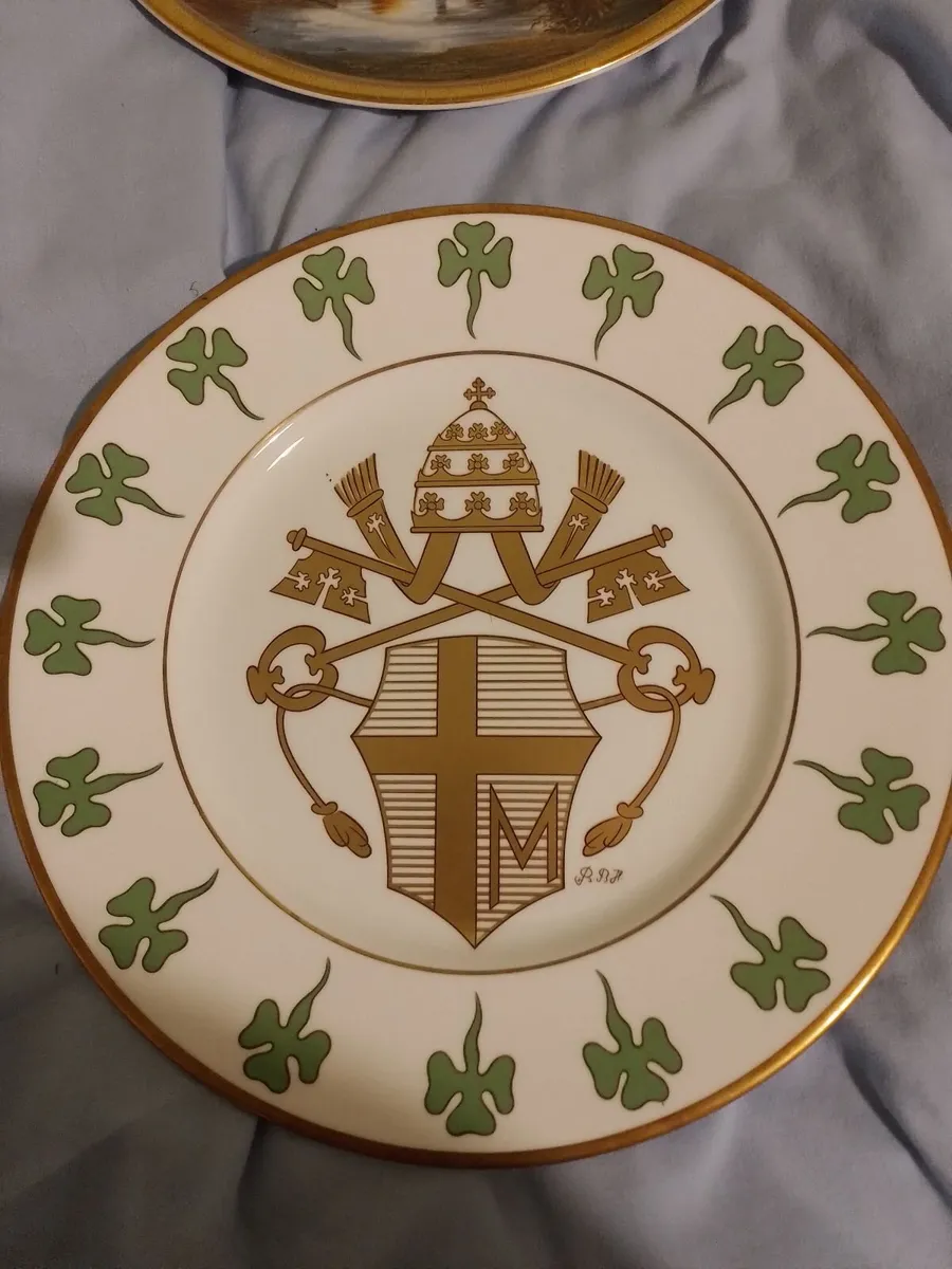 Pope John Paul II Wall Plate