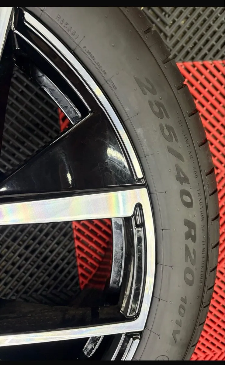 4 New alloy wheels and Pirelli tyres for sale - Image 1