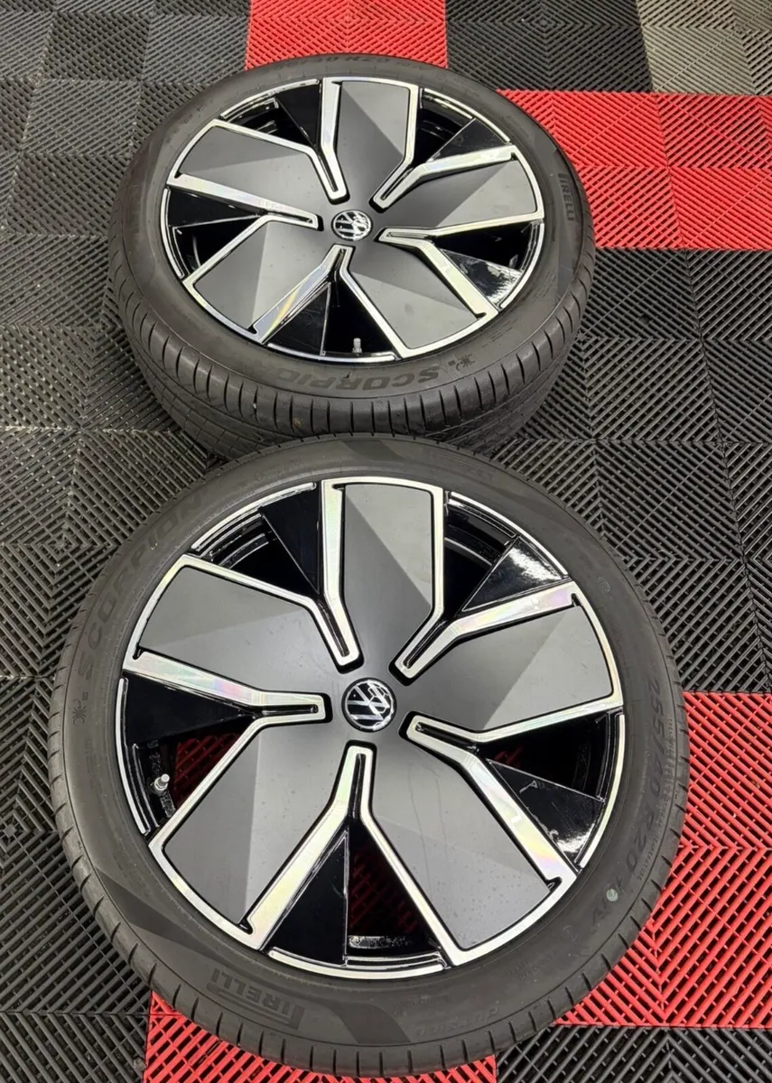 4 New alloy wheels and Pirelli tyres for sale - Image 4