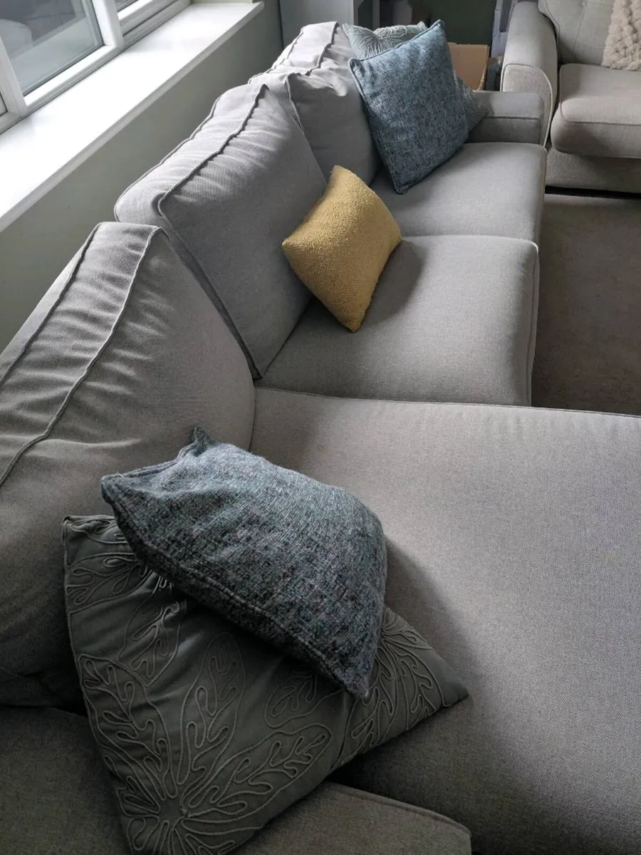 3 seat sofa with chaise longue - Image 3