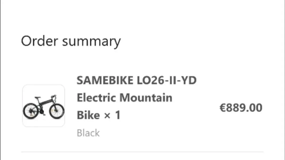 Electric Mountain Bike - Image 1