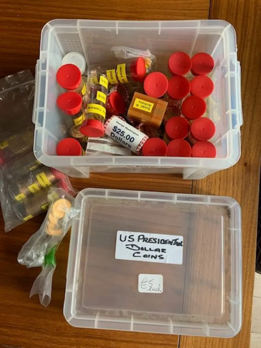 US Presidential $ Coins Uncirculated 4 Euros Each - Image 1