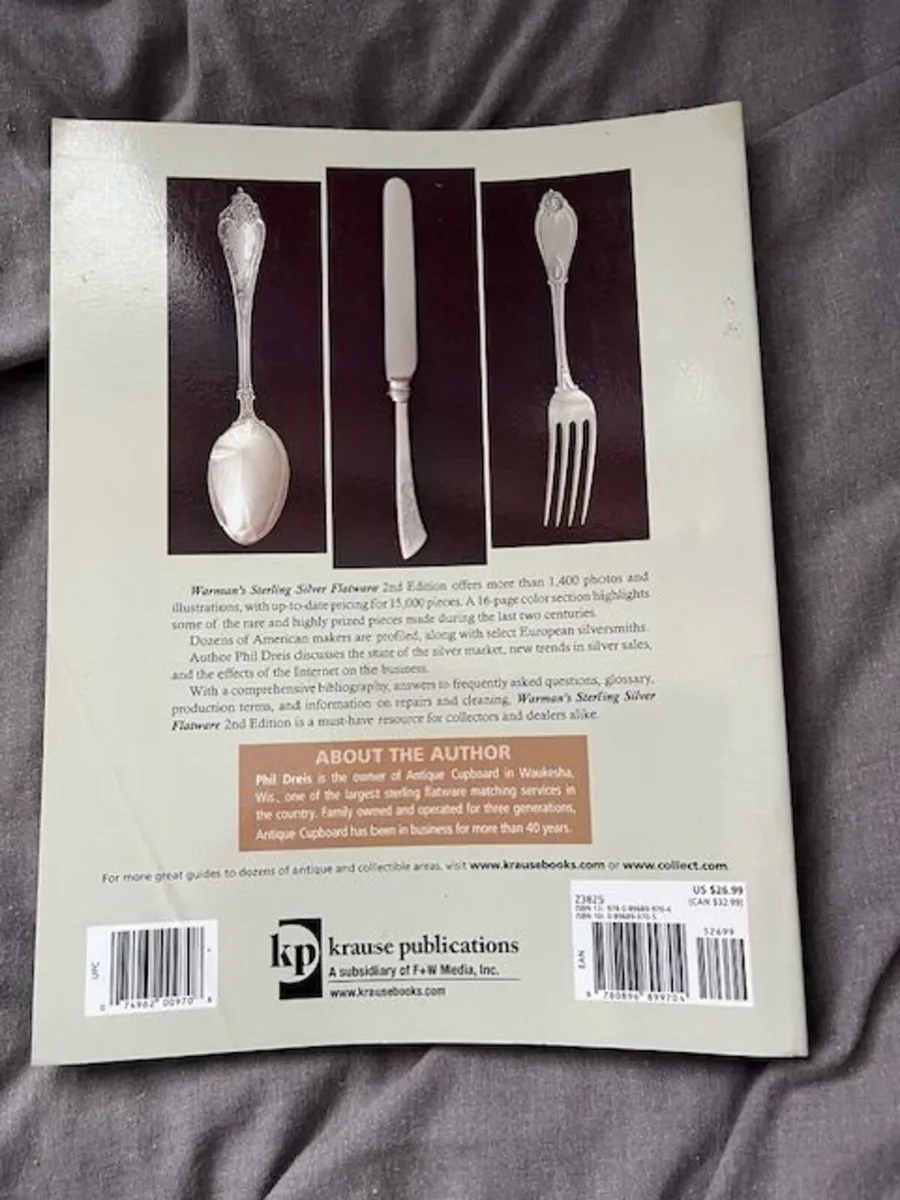 Sterling Silver Flatware Value Book - Image 2