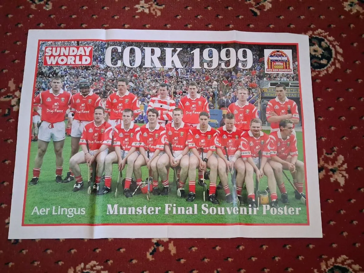 CORK 1999 Munster final poster