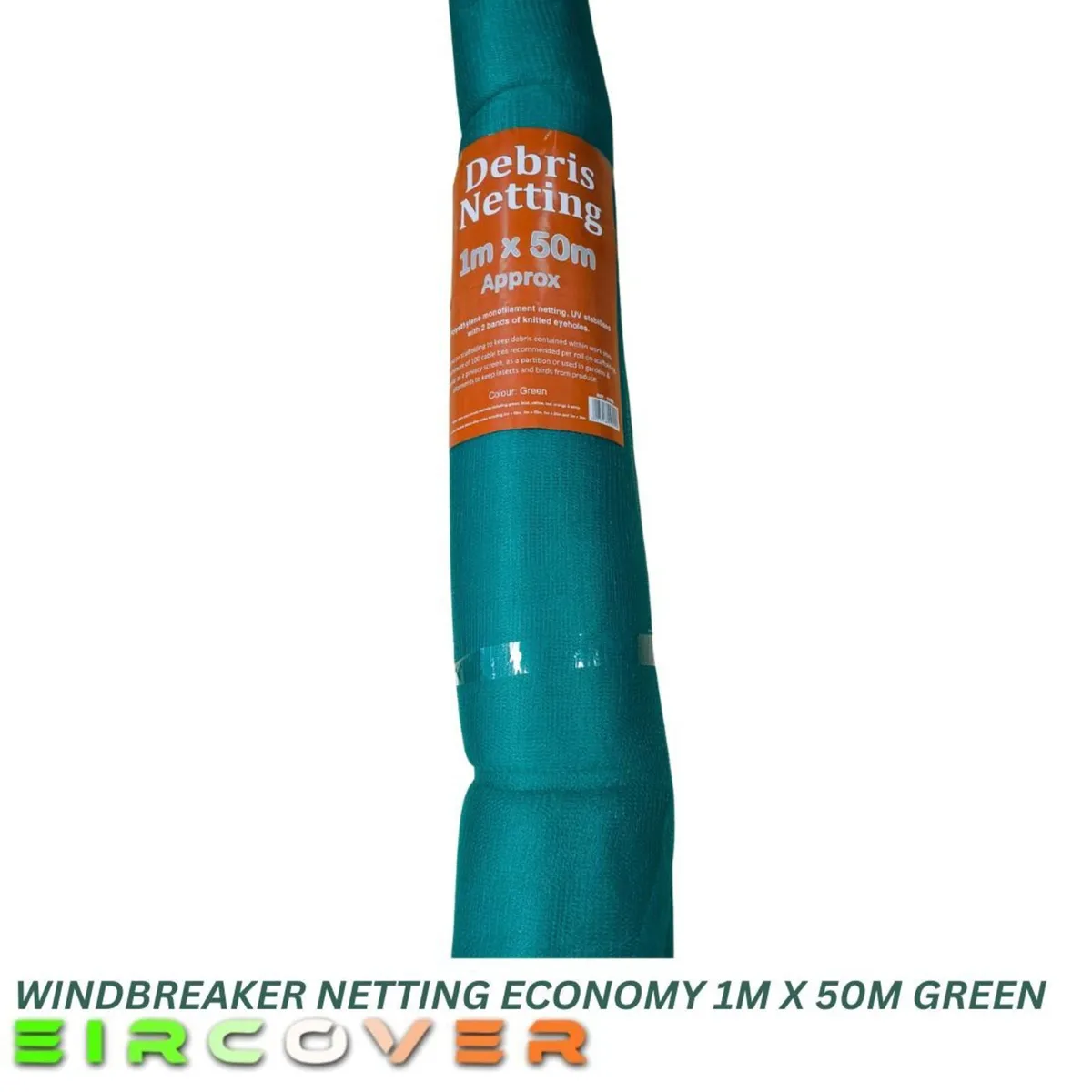 Windbreaker Netting Economy 50 Gsm Green  1m x 50m - Image 1