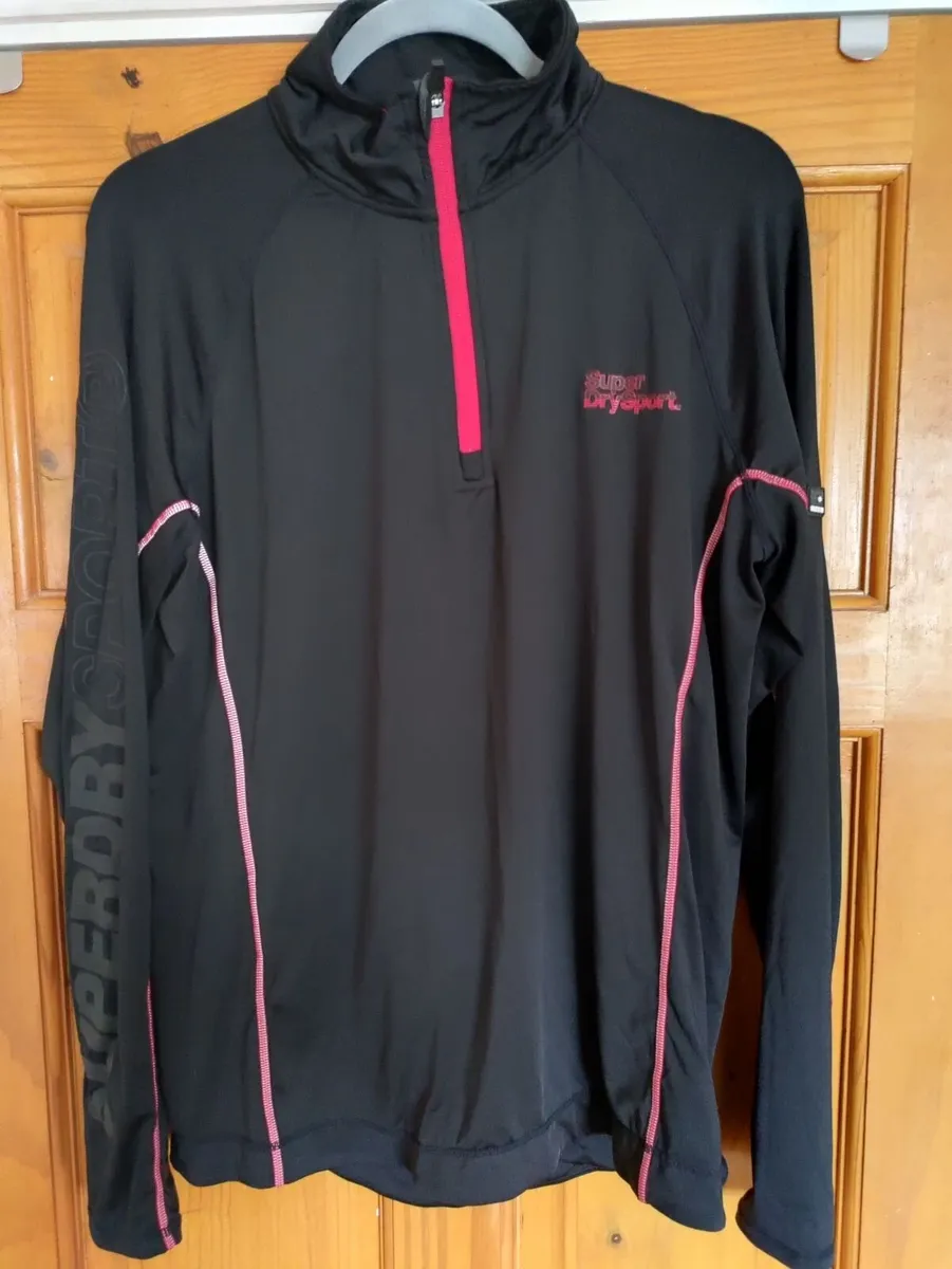 SuperDry Sport Athletic L/S training top XXL - Image 1