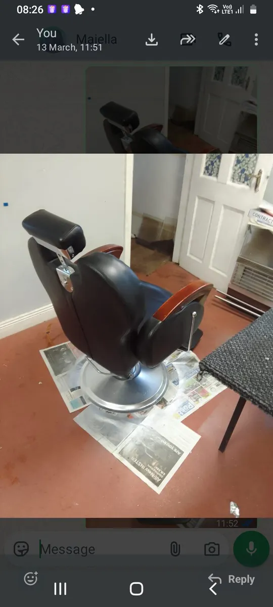 Barbers chair - Image 1